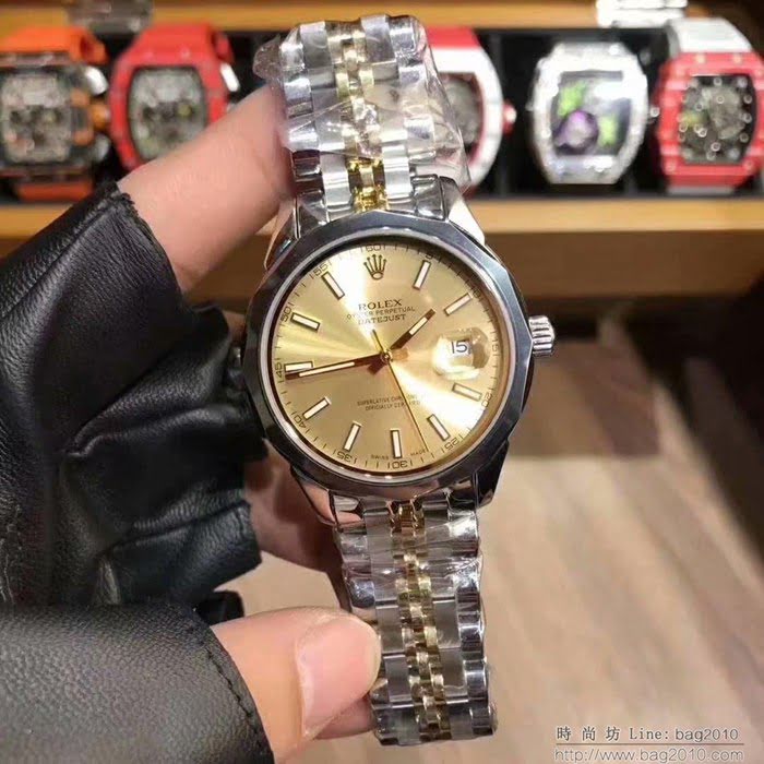 ROLEX勞力士 最新款式 經典傳奇 進口西鐵城 全自動機械機芯 精品 男士腕表  wssb4796